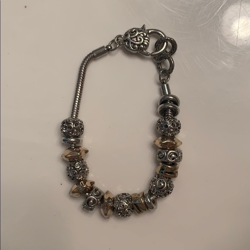 Silver & Gold Bracelet